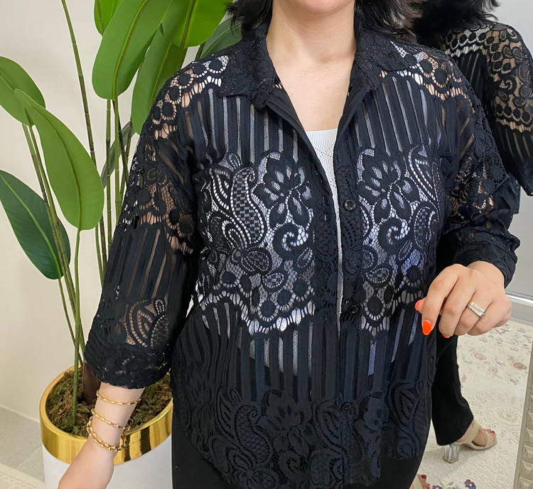 شومیز مجلسی زنانه گیپوری