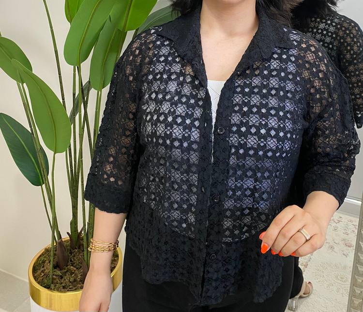شومیز مجلسی زنانه گیپوری
