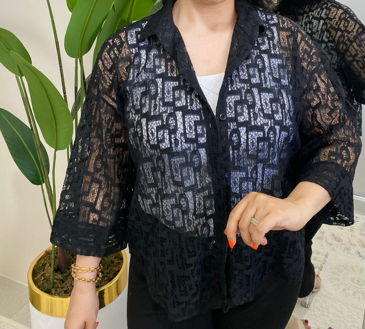 شومیز مجلسی زنانه گیپوری