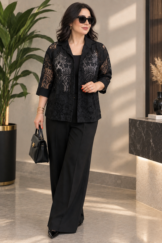 شومیز مجلسی زنانه گیپوری